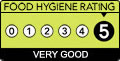 5 star food hygine rating
